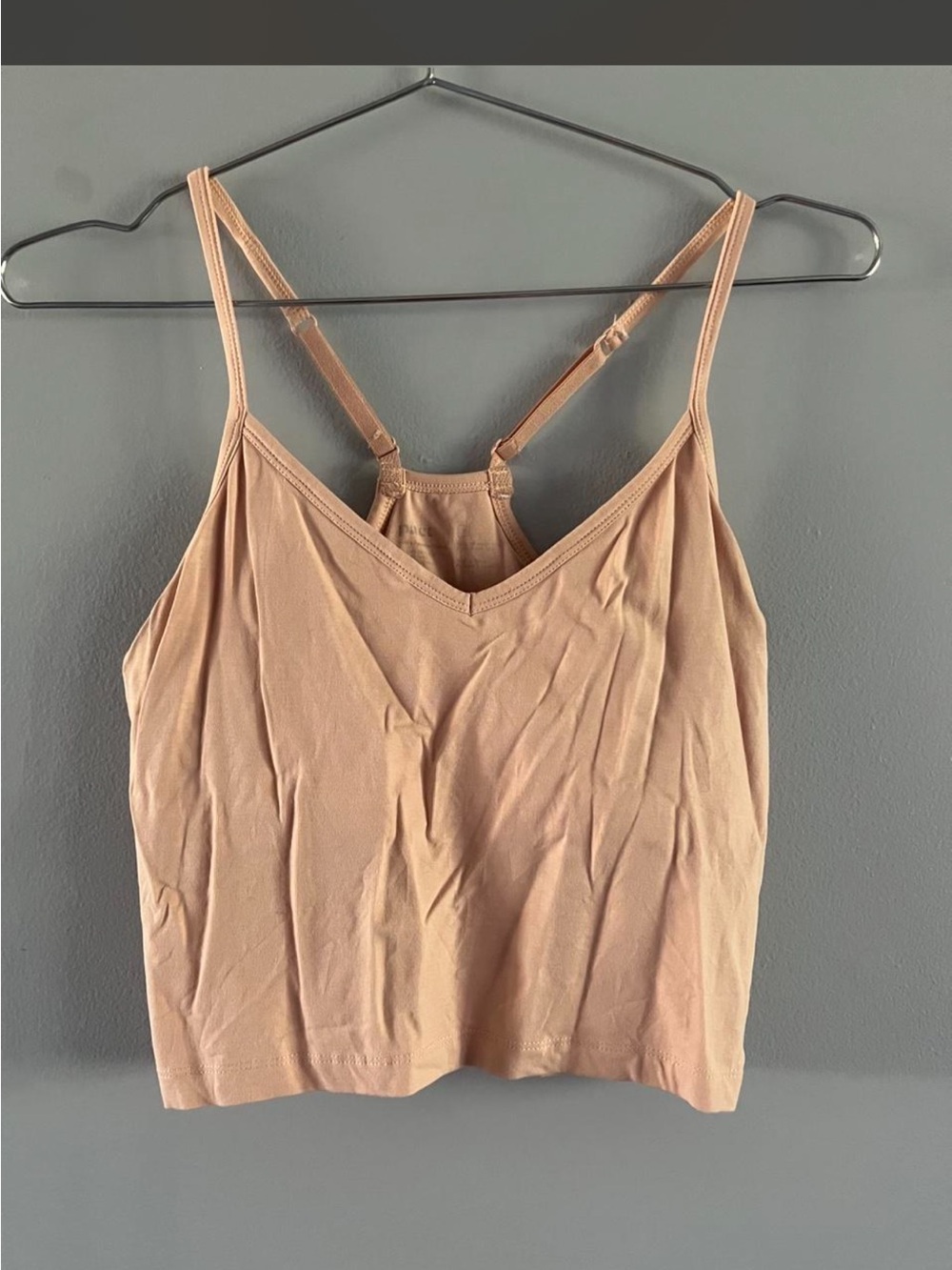 Apricot Organic Cotton Racerback Tank